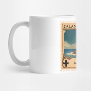 MTG - Island Stamp - Calana - Postage Stamp Series Mug